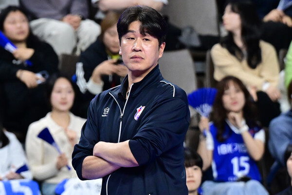 김종민 한국도로공사 감독. /한국배구연맹 제공