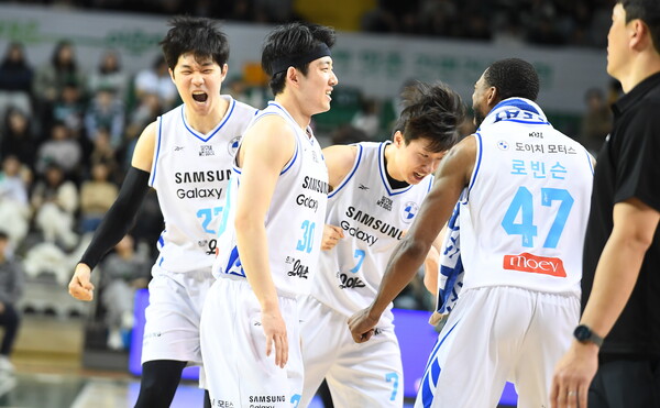 프로농구 서울 삼성 썬더스. /KBL 제공