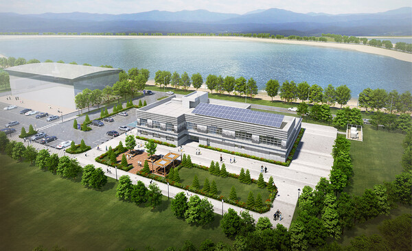 백령도 복합커뮤니티센터 조감도.