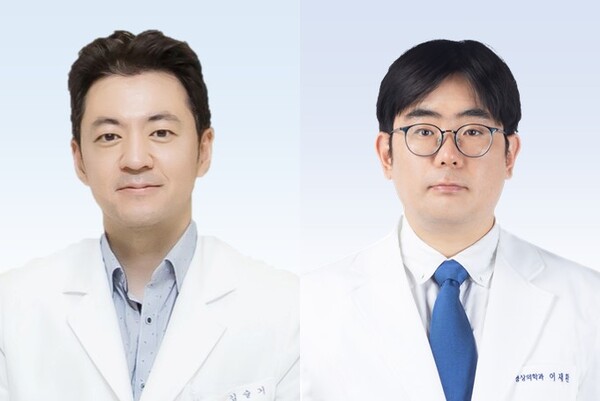 (왼쪽부터) 김슬기 분당서울대병원 산부인과 교수, 이재환 영상의학과 교수./분당서울대병원 제공