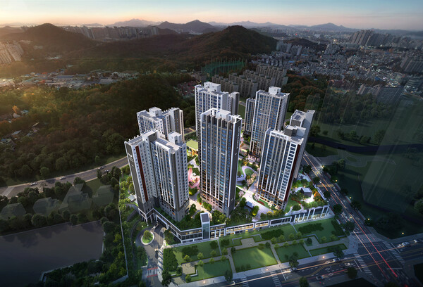 '풍무역 롯데캐슬 시그니처' 조감도(롯데건설 제공)