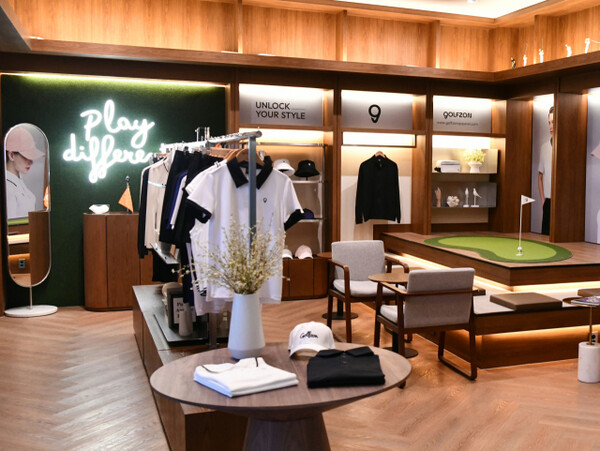 골프존 어패럴 쇼룸. /골프존 제공