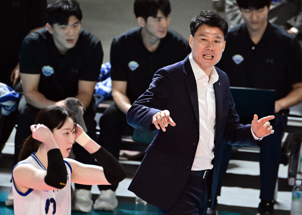 강성형 현대건설 감독. /한국배구연맹 제공