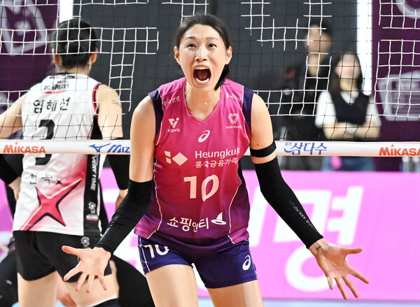 프로배구 V리그 여자부 흥국생명 김연경. /한국배구연맹 제공