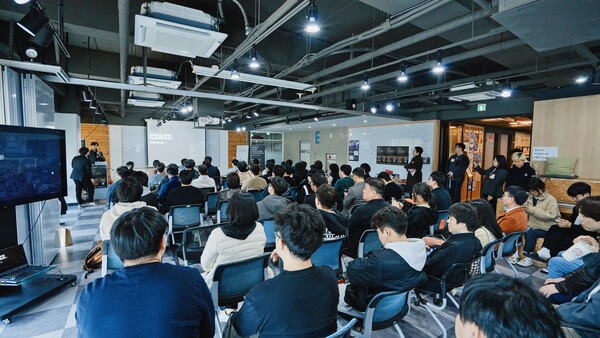 부산글로벌게임센터에서 열린 ‘제 5회 부산 게임 개발자 컨퍼런스’ 모습./스마일게이트