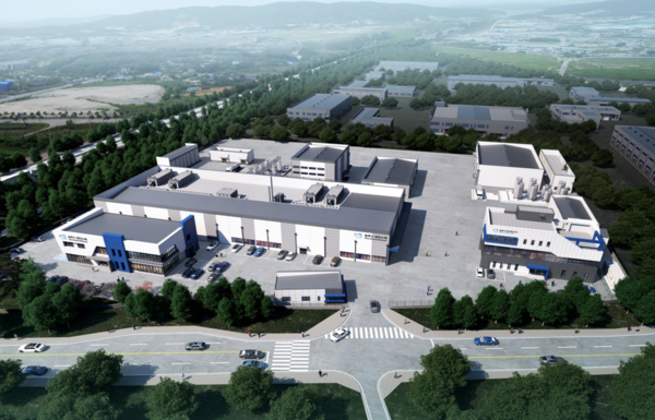 솔루스첨단소재 OLED 통합 생산기지 조감도 / 솔루스첨단소재