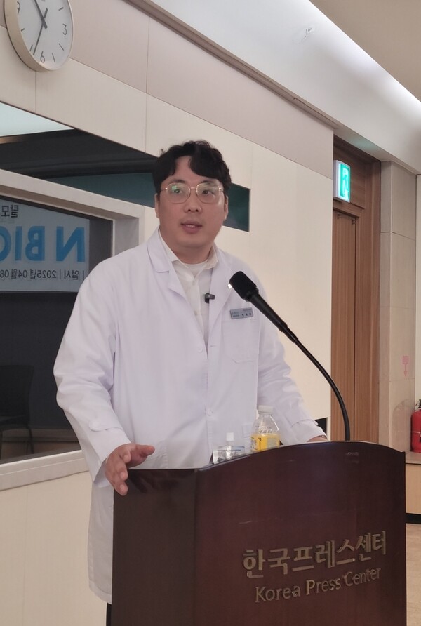 박표준 한바이오 첨단바이오의약품 연구개발부문장. /김동주 기자