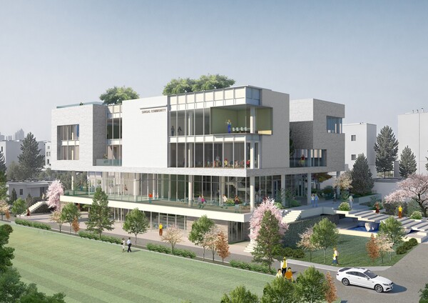 용인도시공사(사장 신경철)는 3일 용인시청 영상회의실에서 신갈오거리 도시재생사업 공유플랫폼 건립사업 착수 보고회를 개최하고, 사업 설계 방향과 진행 상황을 공유했다./ 용인도시공사 제공