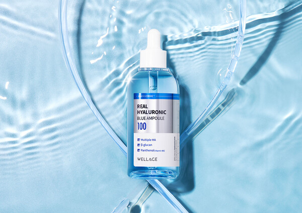 웰라쥬 리얼 히알루로닉 블루 100 앰플./휴젤 제공