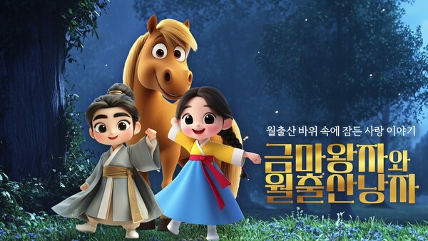 ‘금마 왕자와 월출산 낭자’가 서울 앙트레블에서 열린 ‘제2회 서울국제AI영화제’에서 단편 애니메이션(Best Animation Short) 부문 대상을 차지했다.