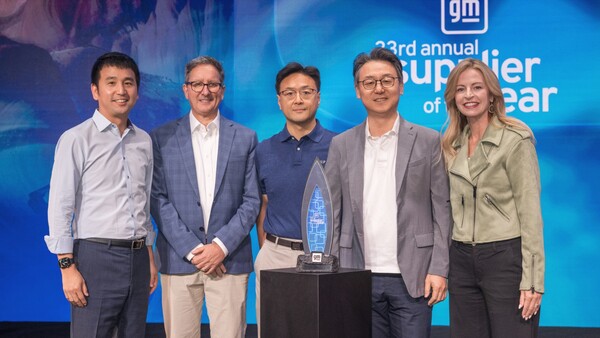  LG전자가 글로벌 자동차 제조사 GM의 '올해의 공급사'로 선정됐다./LG전자 