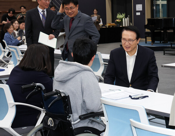 임 교육감은 인사말에서 “어떤 일이든지 우리가 함께 한다는 것은 매우 중요한 가치”라며, 서포터즈 참여자들에게 감사의 뜻을 전했다./ 경기도교육청 제공