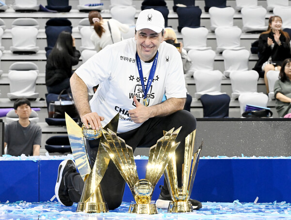 필립 블랑 천안 현대캐피탈 스카이워커스 감독. /한국배구연맹 제공