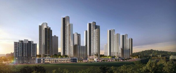 장위9구역 공공재개발 사업 단지 투시도. DL이앤씨 제공