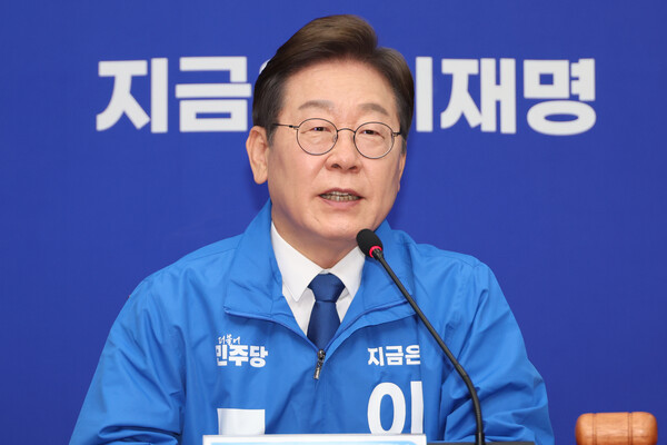 이재명 더불어민주당 대선 후보. 사진=연합뉴스