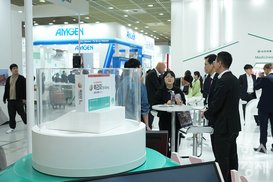 국내 최대 규모의 바이오헬스산업 국제 행사 바이오코리아 2025가 7일 서울 코엑스에서 개막했다. 사진은 많은 참관객들로 붐비는 행사장. /최대성 기자 dpdaesung@sporbiz.co.kr 2025.05.07.