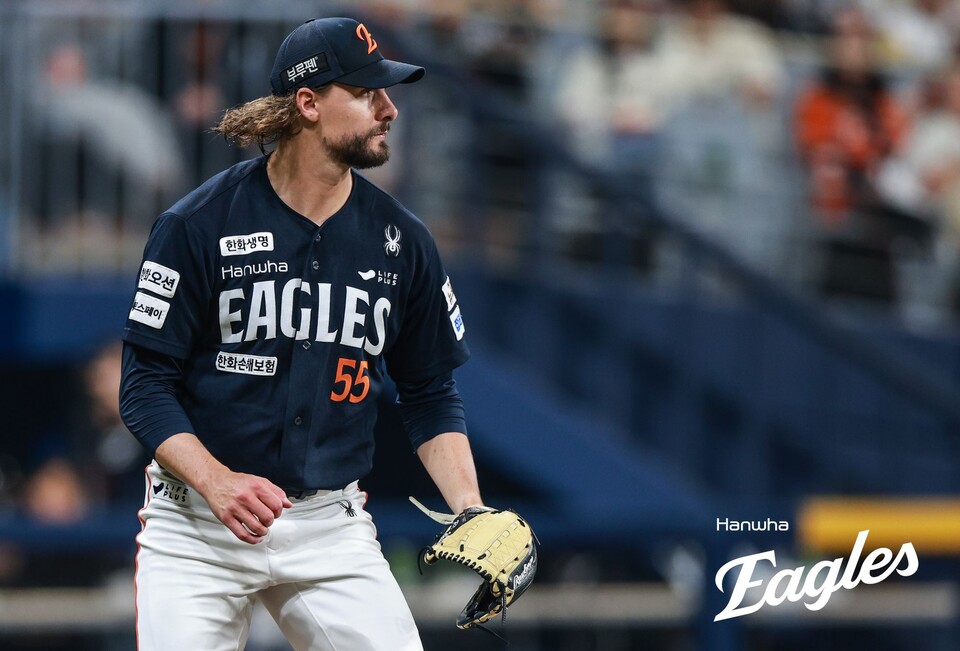 프로야구 한화 이글스 선발 투수 라이언 와이스. /한화 제공