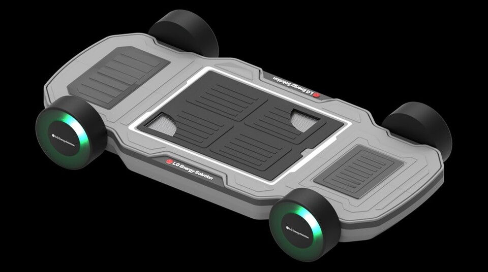 LG에너지솔루션이 개발한 셀투팩(CTP) 방식 적용 전기차 배터리/LG에너지솔루션 제공