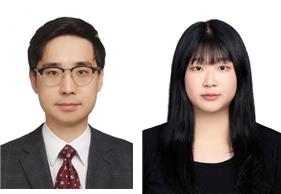(왼쪽부터) 연동건 의과대학 교수, 제1저자 이경민 일반대학원 규제과학과 학생(석사과정)./경희의료원 제공