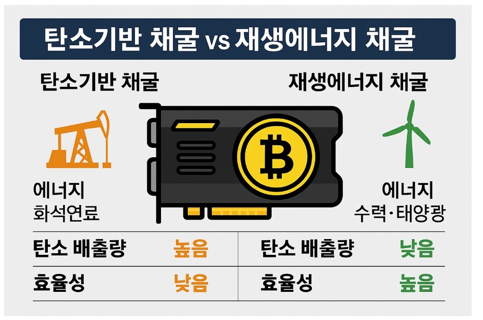 비트코인 채굴 비교