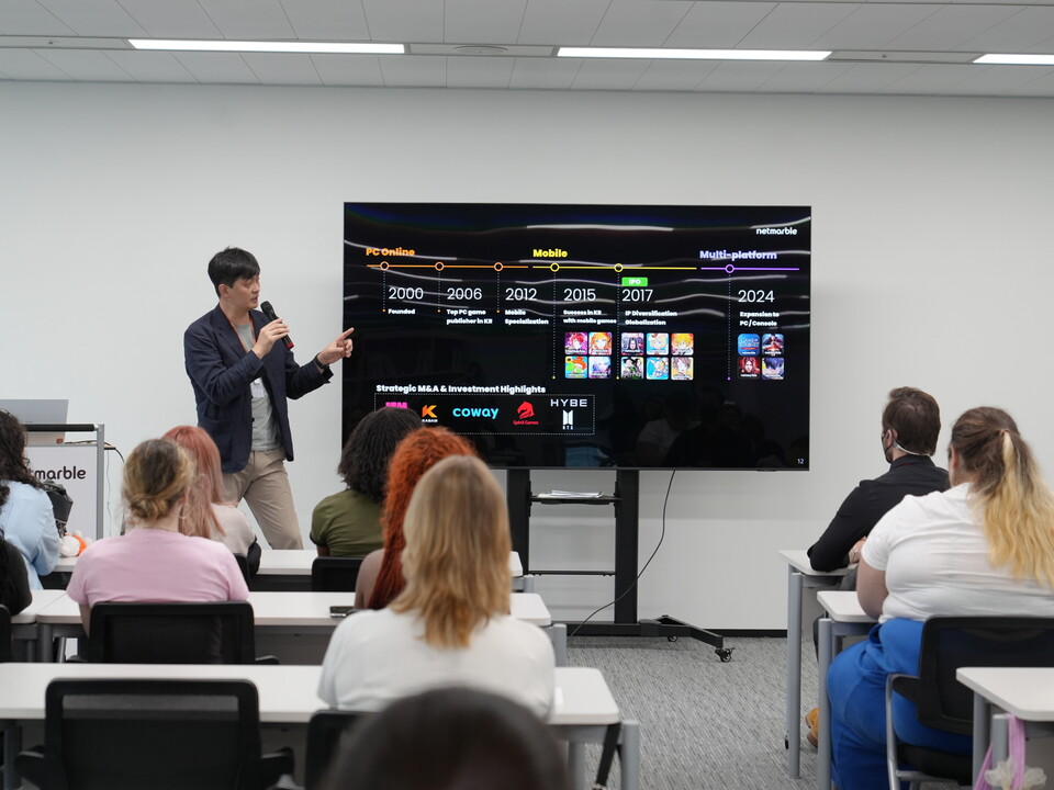 넷마블문화재단, 미국 오하이오주립대 학생 대상 '넷마블 게임 탐험대' 진행./넷마블