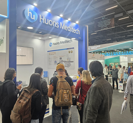 휴온스메디텍이 최근 브라질 상파울루에서 열린 국제의료산업전시회 'Hospitalar 2025'에 참가했다. /휴온스메디텍 제공