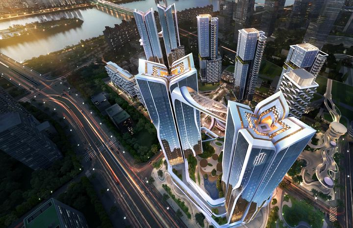 오티에르 용산 스카이브릿지./포스코이앤씨