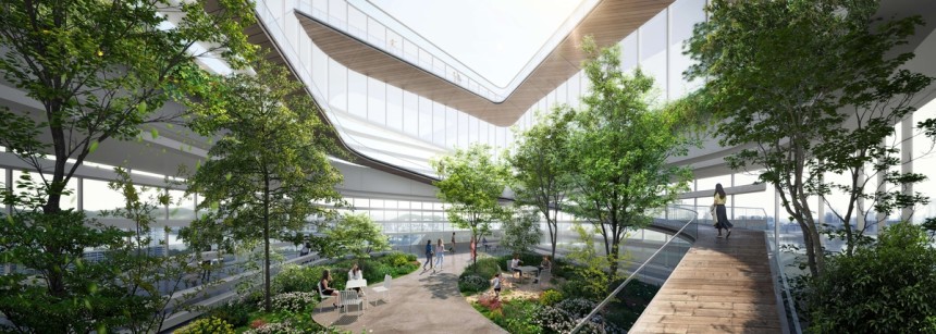 HDC현산이 제안한 보타닉 그린하우스./HDC현산