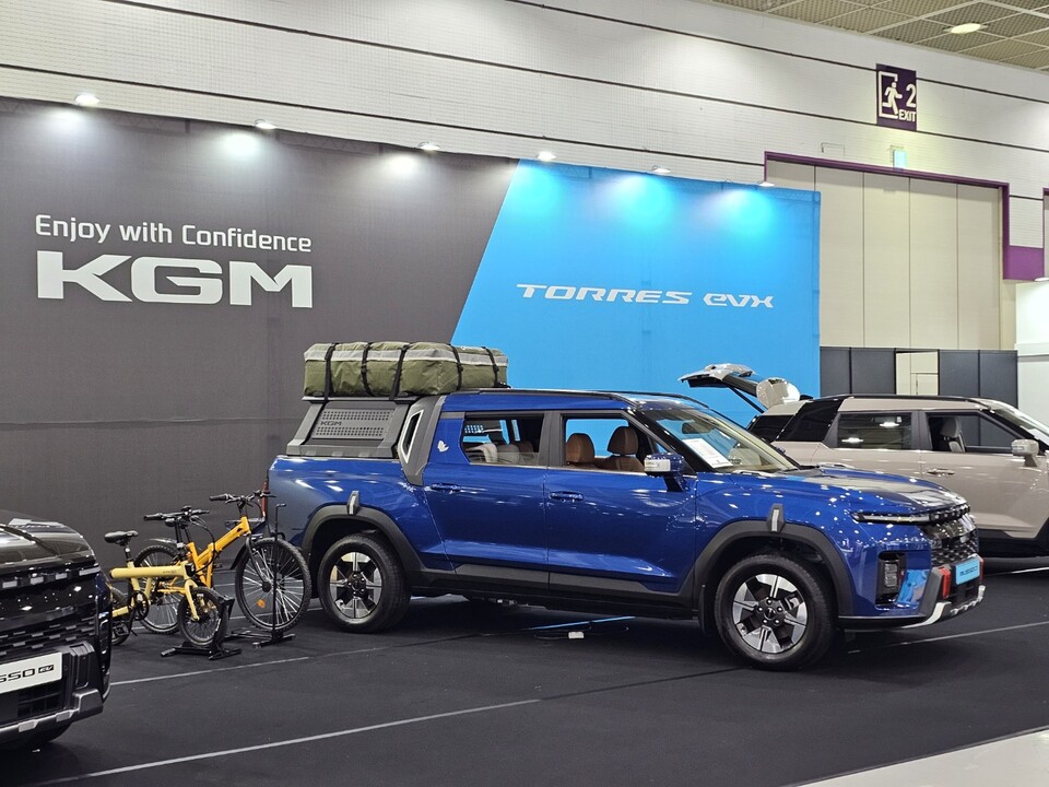 KG 모빌리티(이하 KGM)가 전기차의 최신 기술과 미래 방향을 종합적으로 제시하는 ‘EV 트렌드 코리아 2025’에 참가한다./KGM