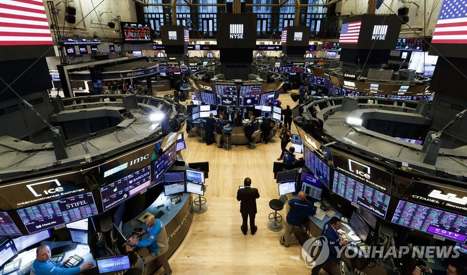 뉴욕증권거래소. 연합뉴스 제공