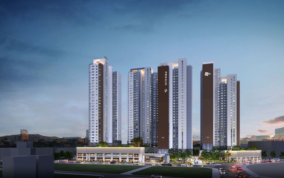 영등포 리버센트 푸르지오 위브 석경 투시도./대우건설