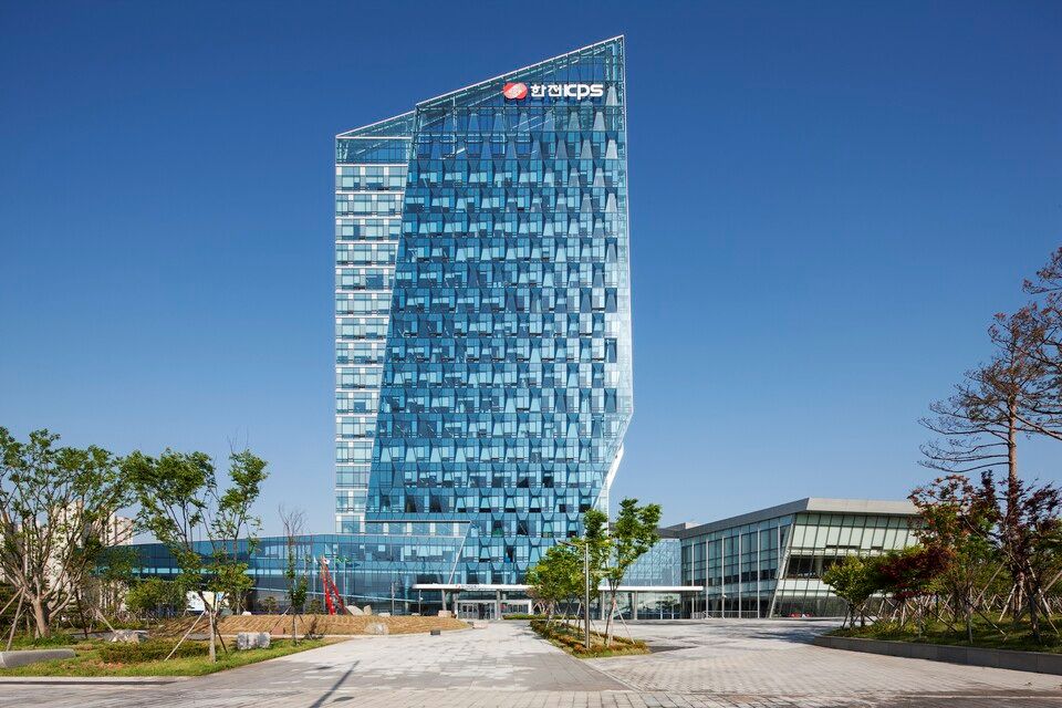 한전KPS 본사 전경.
