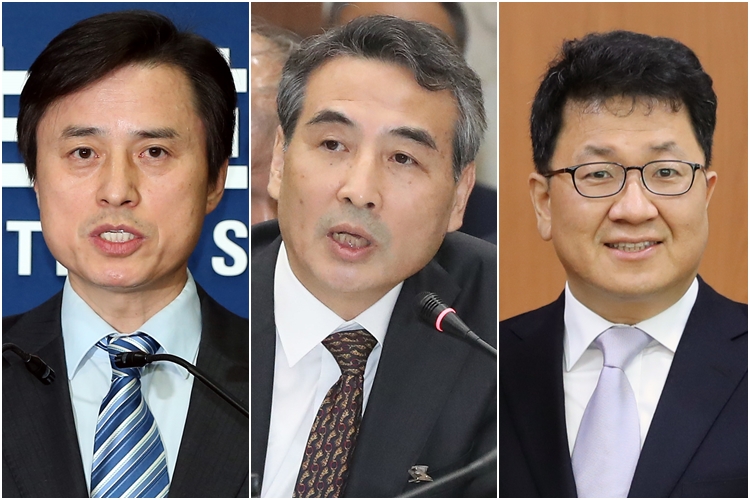 왼쪽부터 조은석-민중기-이윤제. 사진=연합뉴스