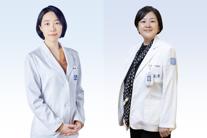 (왼쪽부터) 공성혜 내분비대사내과 교수, 이효정 치과 교수./분당서울대병원 제공