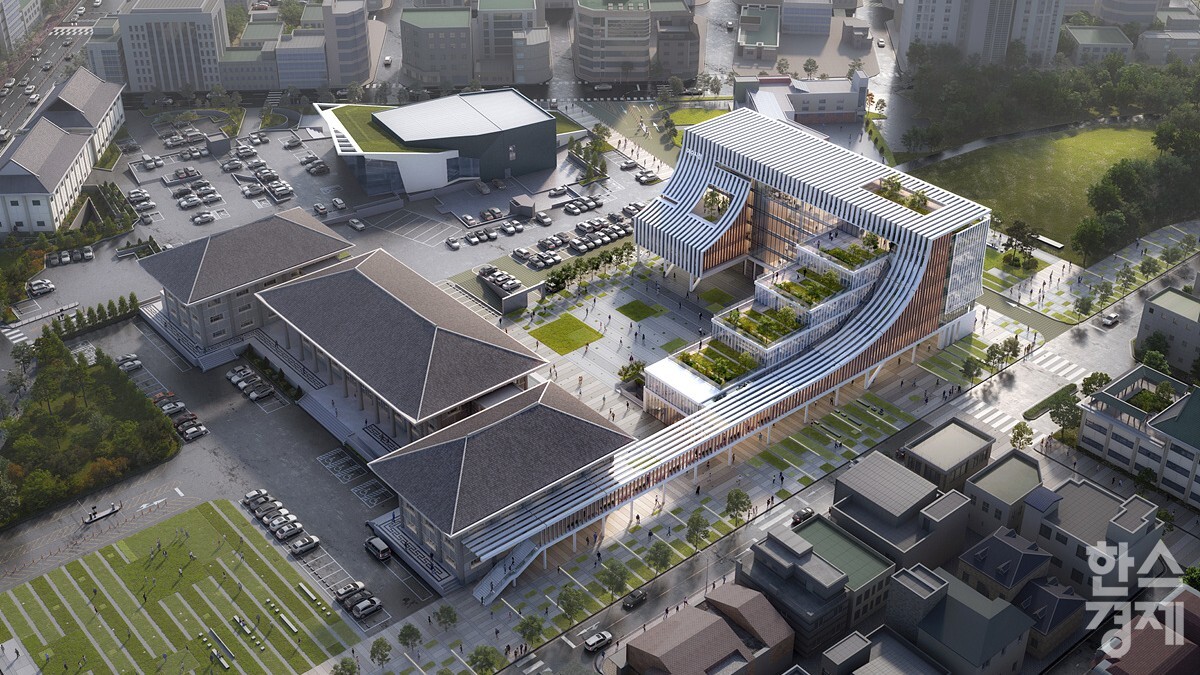 ▲본청사 별관 증축 건립 설계공모 당선작 (사진=여수시)