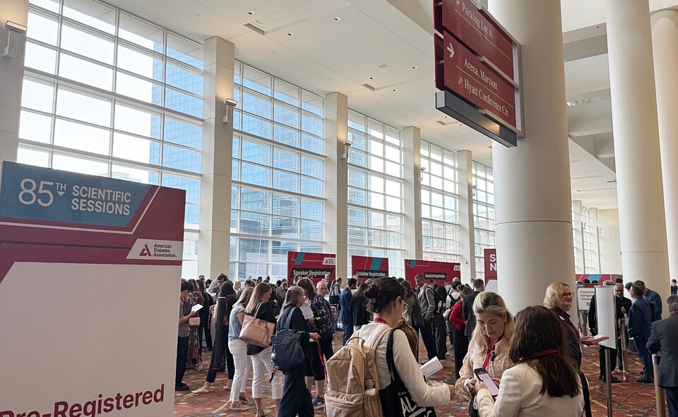 20일(현지시각) 미국 시카고에서 열린 세계적 권위의 제85회 미국당뇨병학회(ADA 2025) 전경. /한미약품 제공