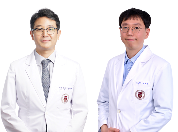 (왼쪽부터) 김명규, 이호진 고려대학교 안암병원 신장내과 교수./고려대학교 안암병원 제공