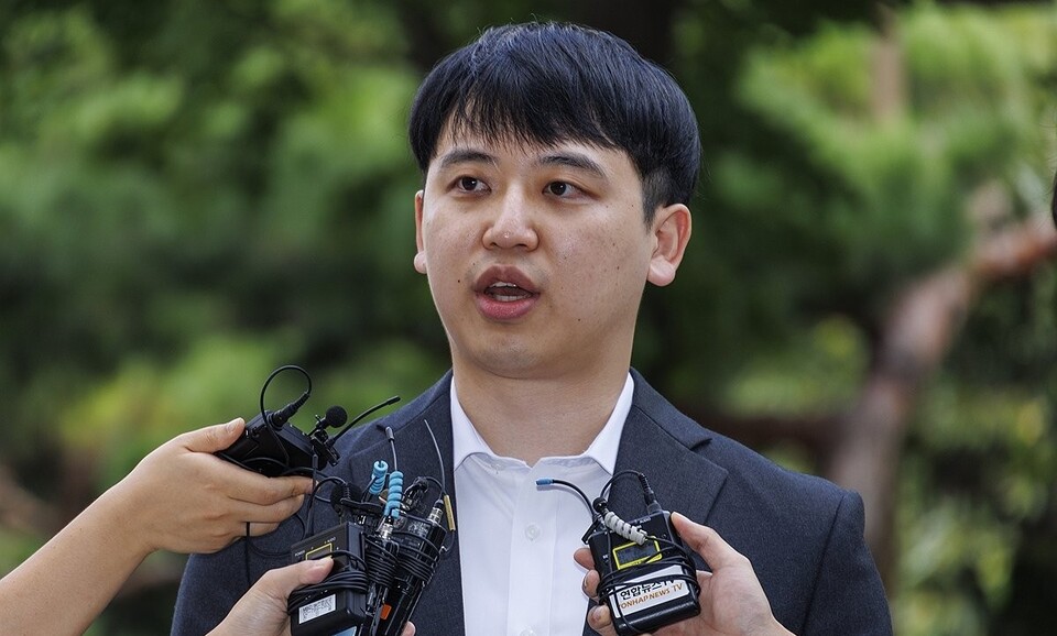 한성존 대한전공의협의회 비상대책위원장./연합뉴스