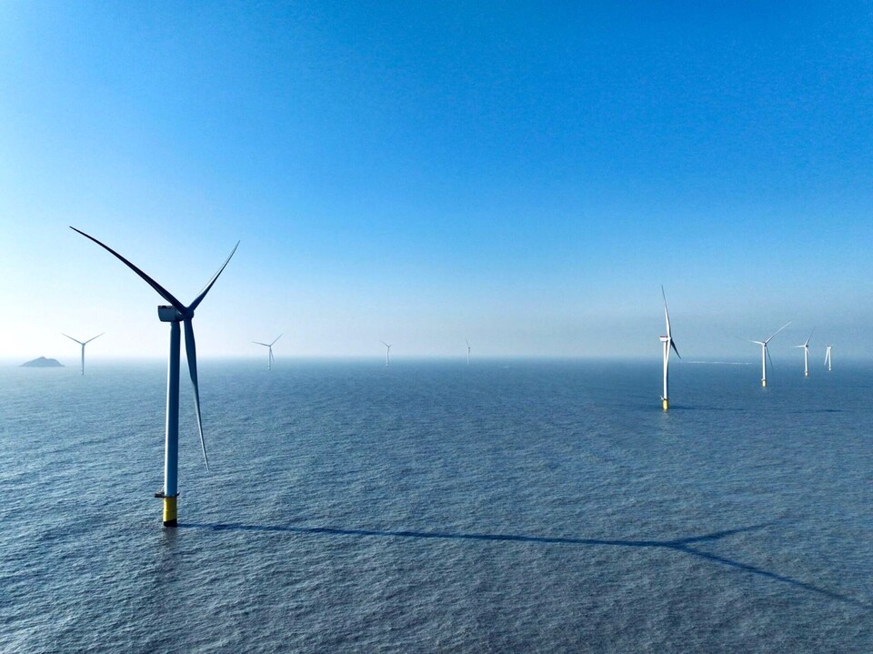 전남 해상풍력단지 전경/전라남도 제공