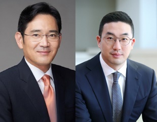 삼성 이재용 회장, LG그룹 구광모 회장. / 각 사