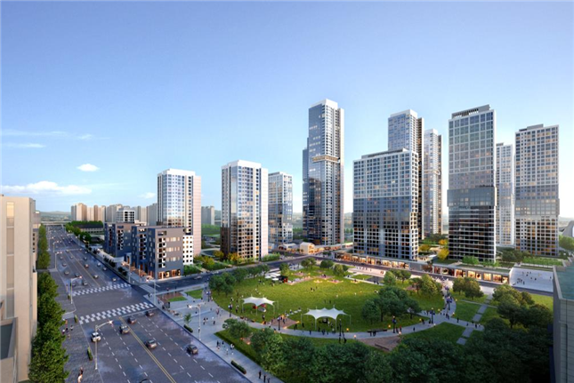 압구정2구역 투시도(안)./서울시