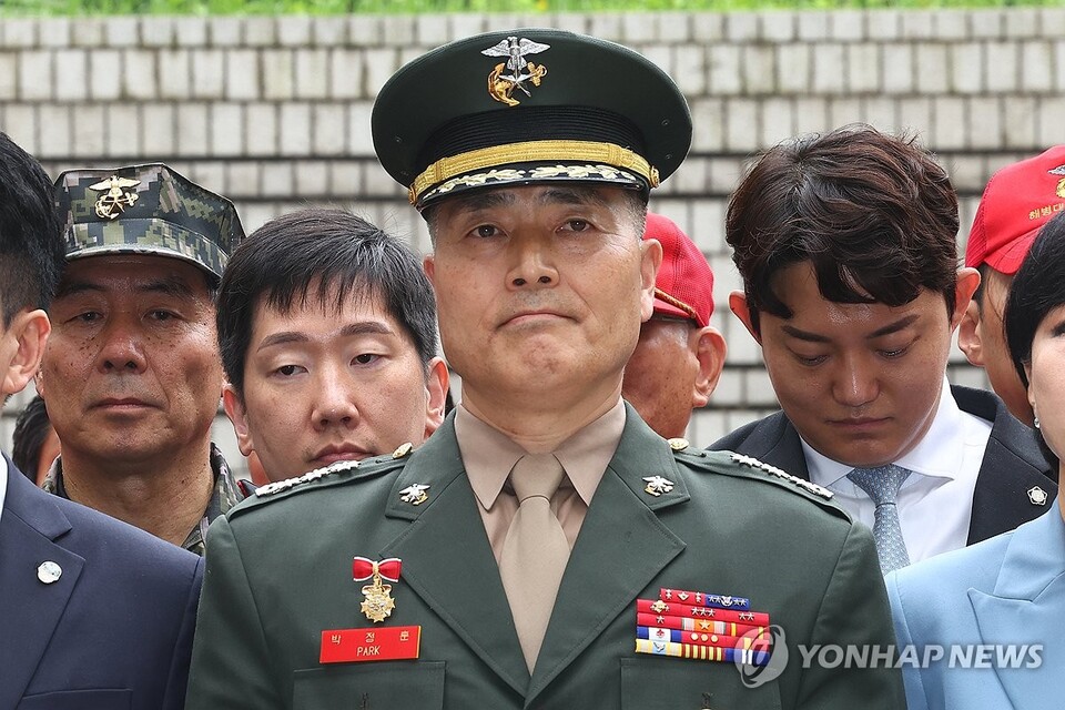 박정훈 전 해병대 수사단장(대령). /연합뉴스