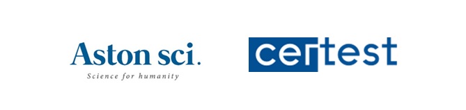 애스톤사이언스와 써테스트 바이오텍 CI./각사 제공