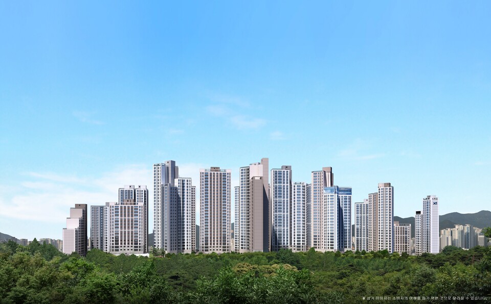 안양자이 헤리티온 투시도./GS건설