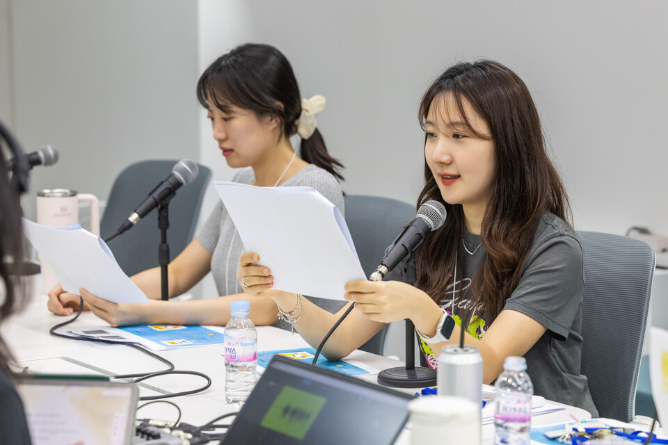 GC녹십자가 임직원들과 함께 목소리 기부 사회공헌캠페인 소리드림을 진행했다./GC녹십자 제공