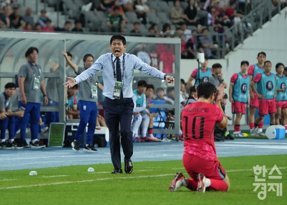 모리야스 하지메 일본 축구 대표팀 감독. /최대성 기자
