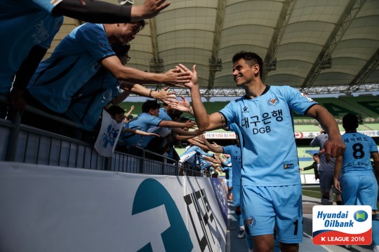 올해로 프로축구 K리그1(1부) 대구FC에서 10번째 시즌을 맞은 세징야. /한국프로축구연맹 제공