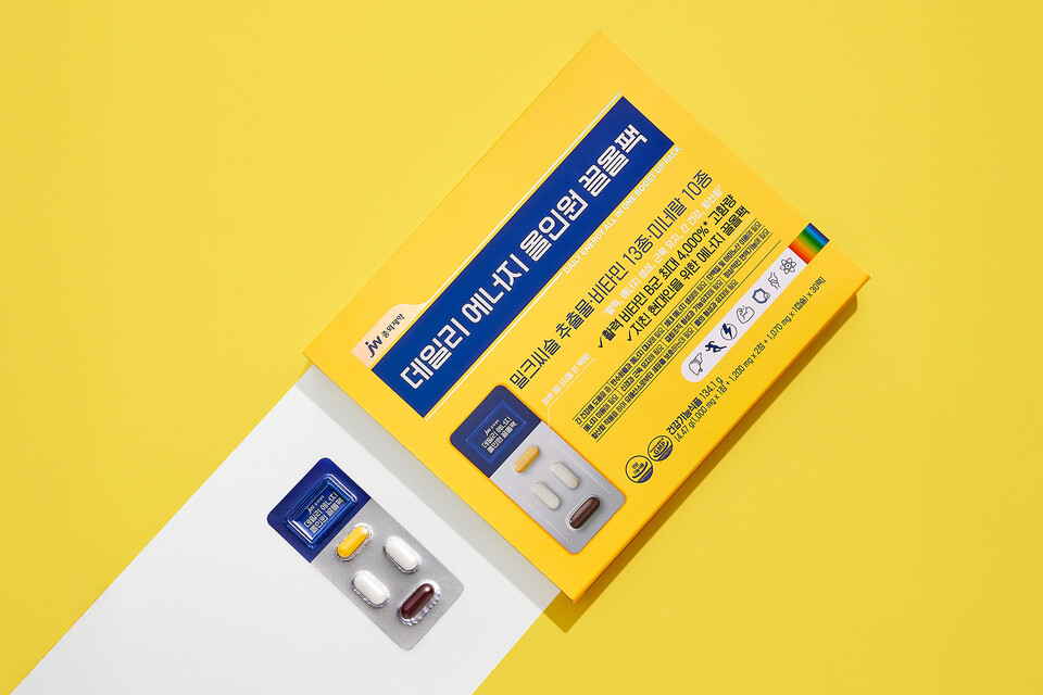 데일리 에너지 올인원 끌올팩. /JW중외제약 제공