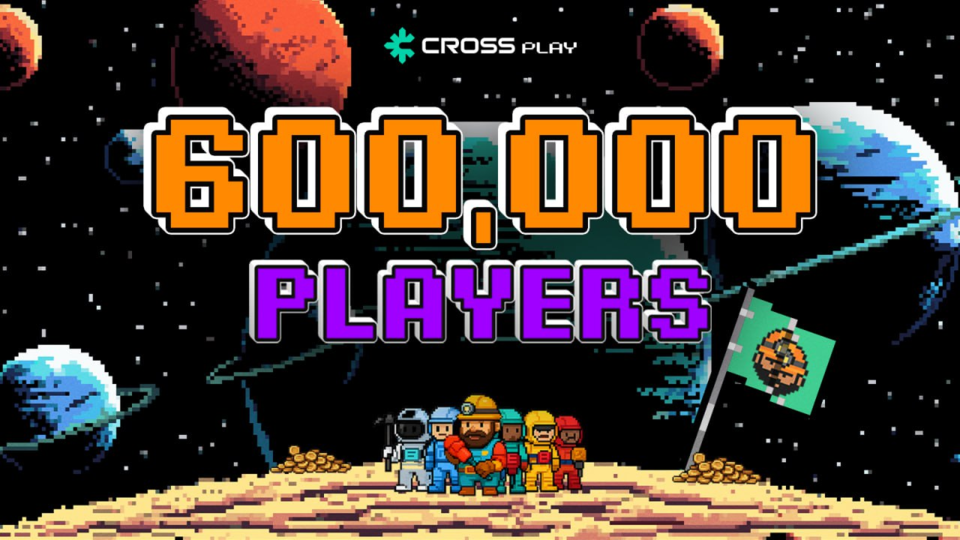 넥써쓰는 블록체인 기반 웹3 게임 플랫폼 크로쓰 플레이가 가입자 60만명을 돌파했다고 22일 밝혔다 . /이미지=넥써쓰