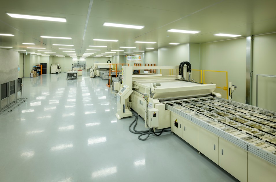 바인딩의 공장 내부 사진. / 바인딩 제공